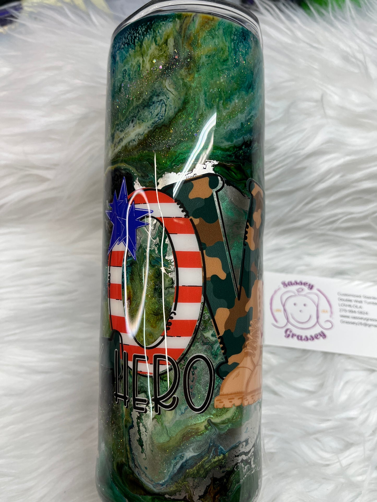 20oz LOVE My Hero