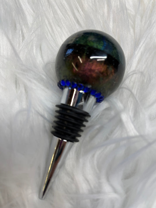 custom resin wine stopper